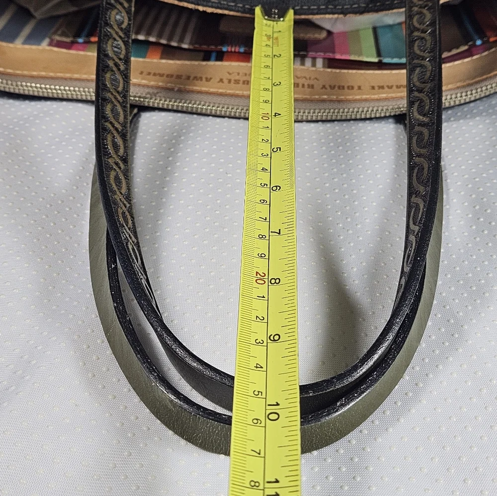 Consuela Multicolor Embroidered Tote - Picture 5 of 10